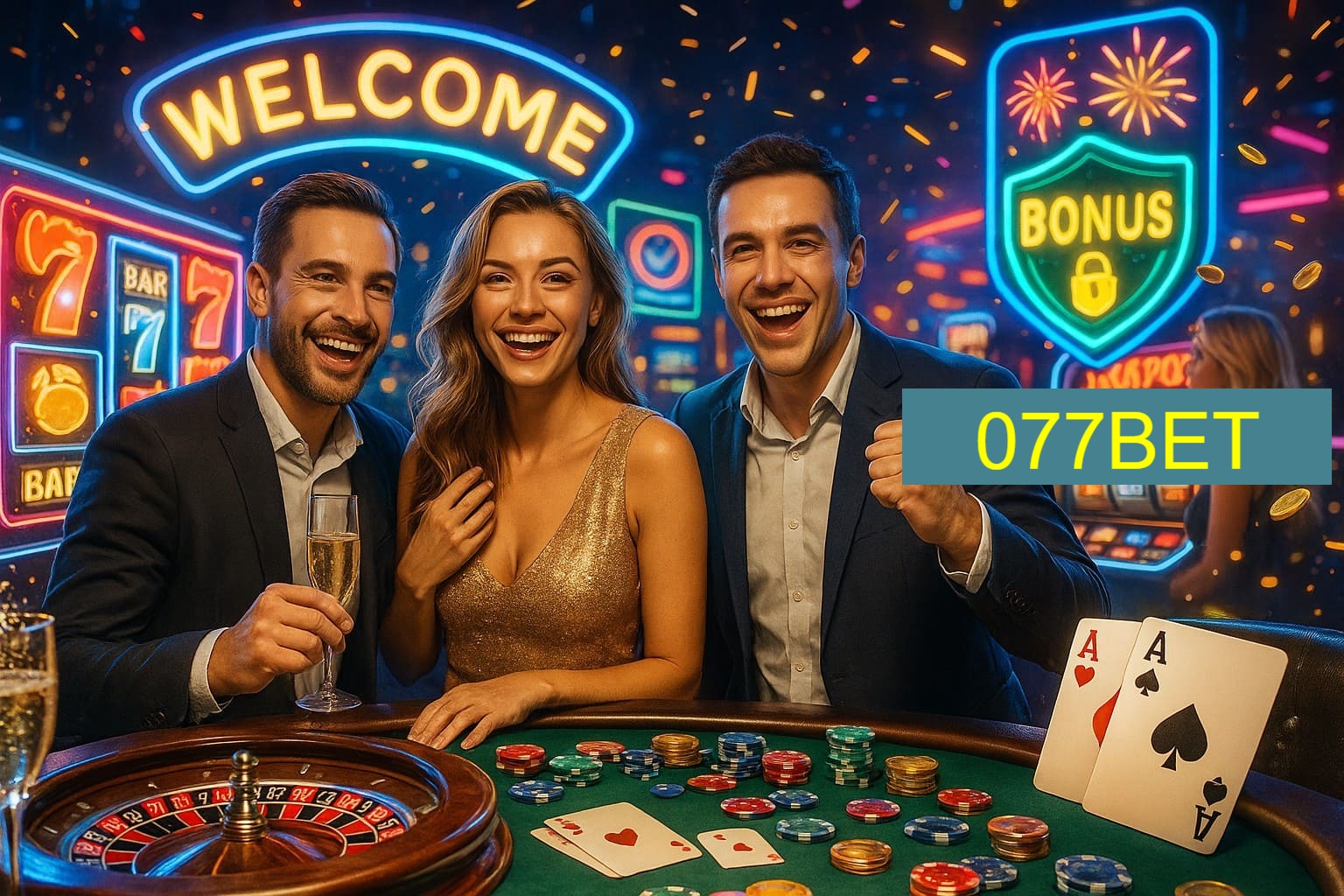 Jogos emocionantes no 077BET